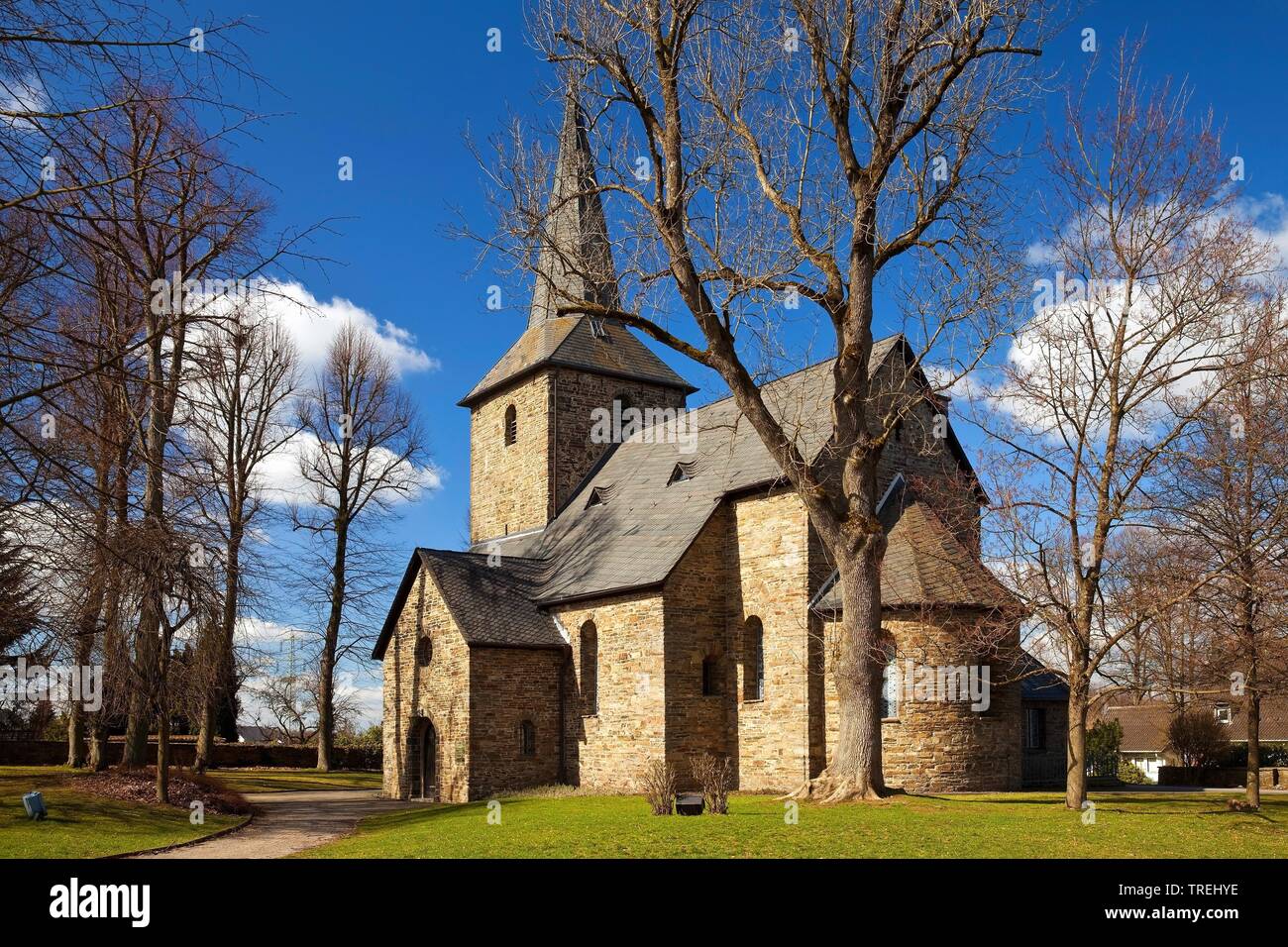 St John's Church, Germany, North Rhine-Westphalia, Sauerland, Nachrodt-Wiblingwerde Stock Photo