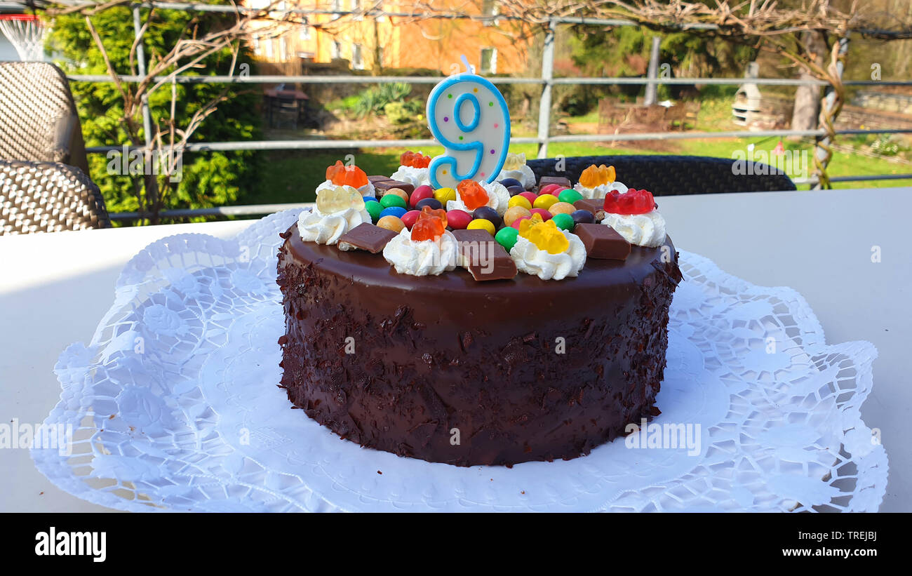 birthday cake Stock Photo