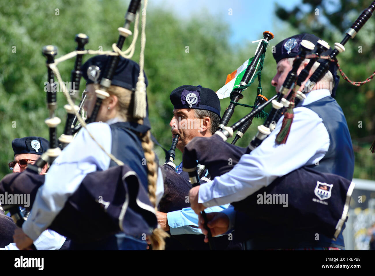 New ross and district pipe band hires stock photography and images Alamy