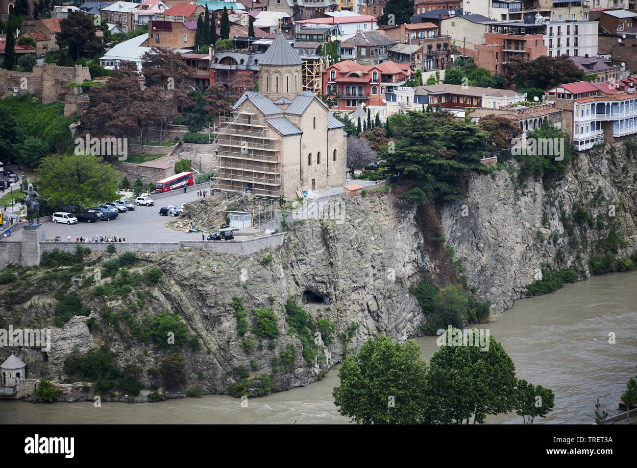 View of Tbilisi. Capital of Georgia Stock Photo