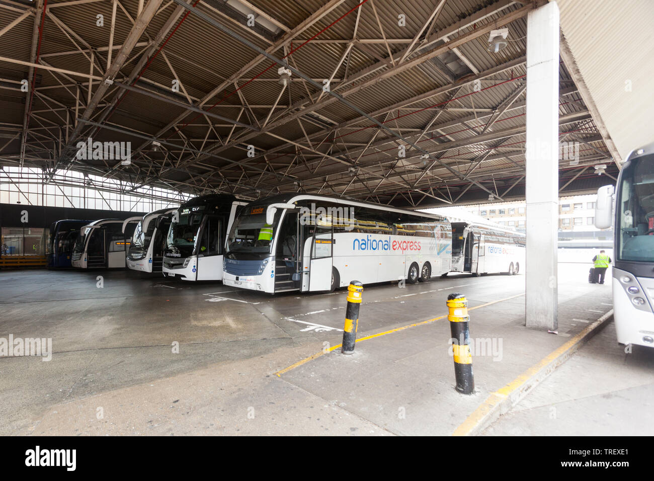 Victoria Coach Station London England United Kingdom Stock