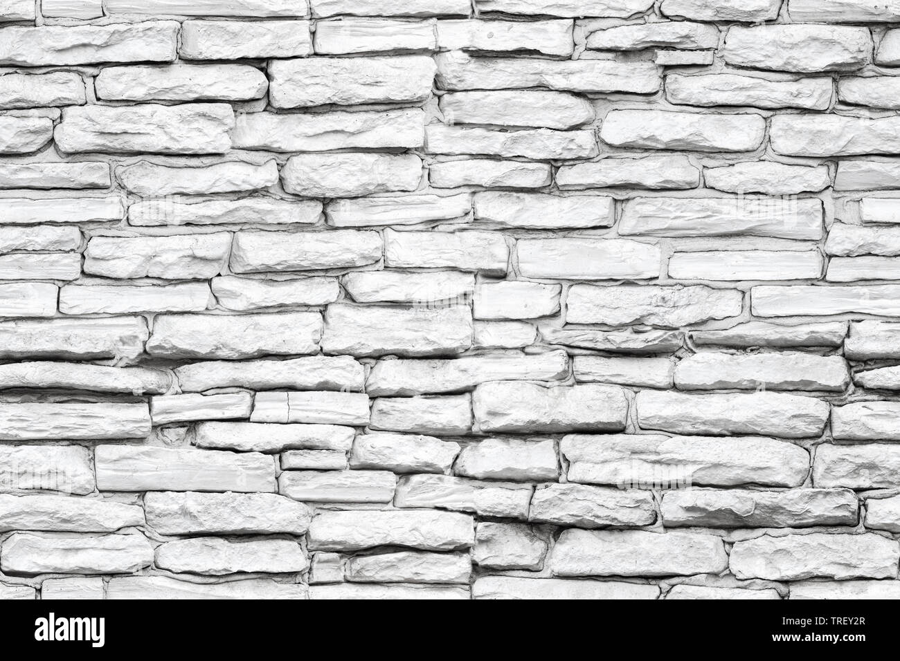 Seamless background photo texture of an old white brick wall Stock ...
