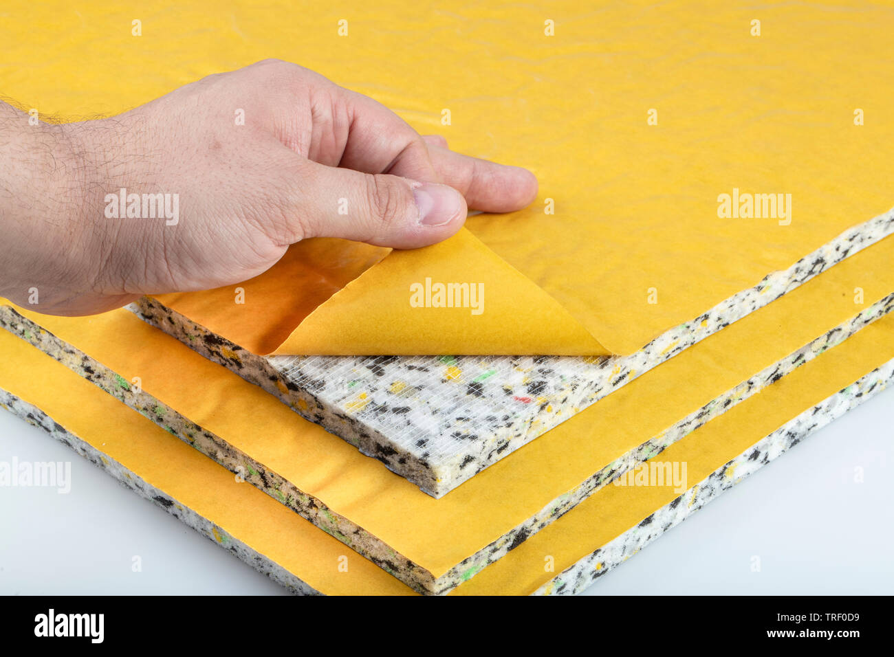 Automotive sale floor insulation