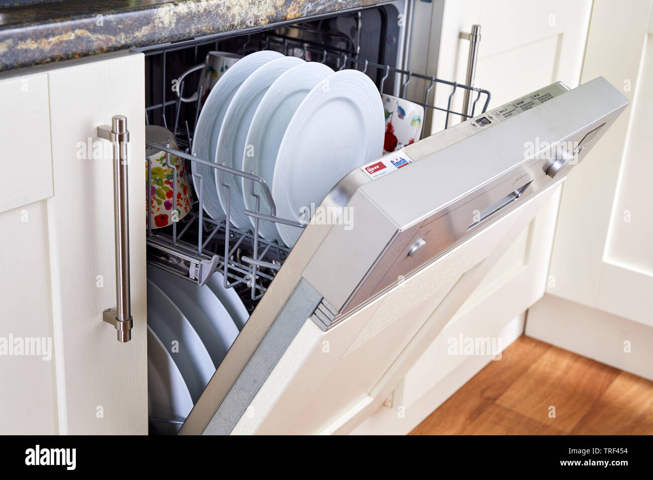 Clean dishwasher Stock Photo