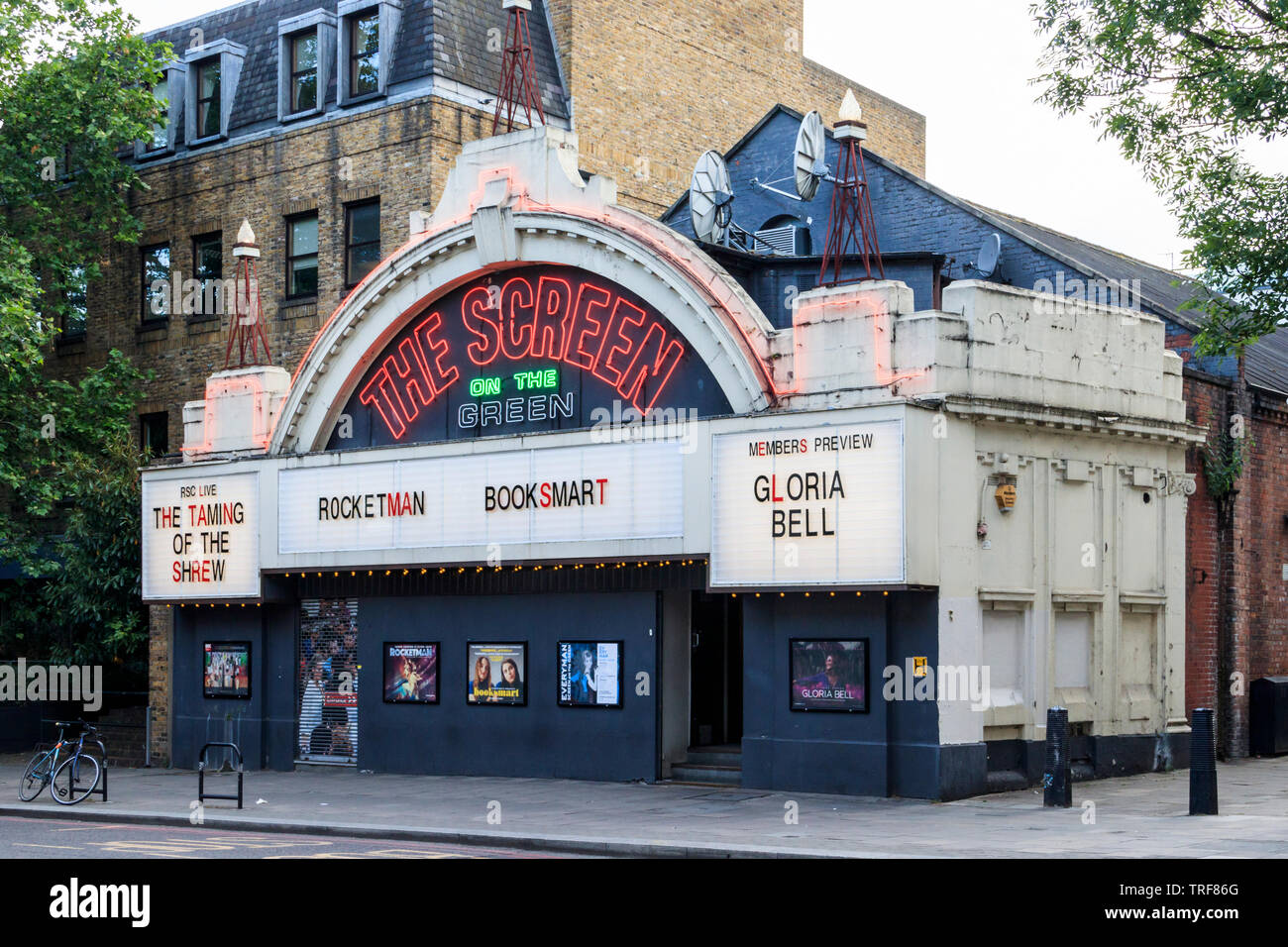 The Screen On The Green, a single-screen cinema on Upper Street, Islington, London, UK, 2019 Stock Photo