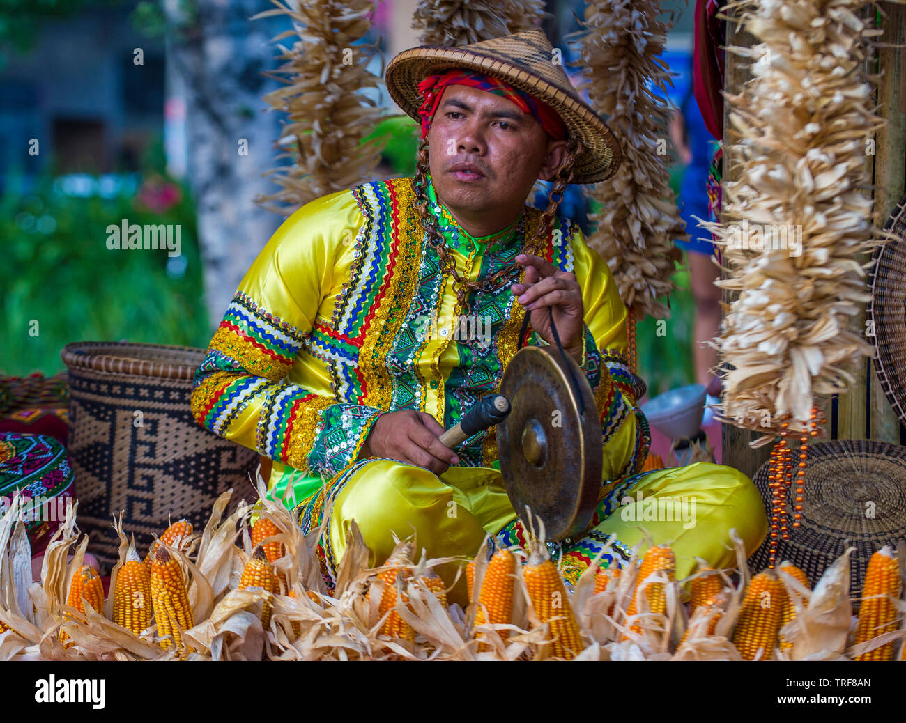 :Participant in the Aliwan fiesta in Manila Philippines Stock Photo - Alamy