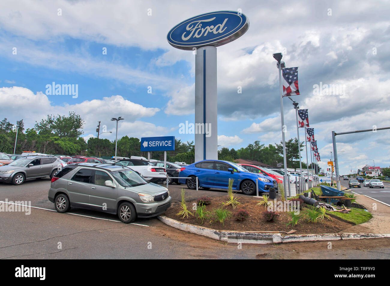 John Kennedy Ford of Feasterville, PA,USA Stock Photo - Alamy