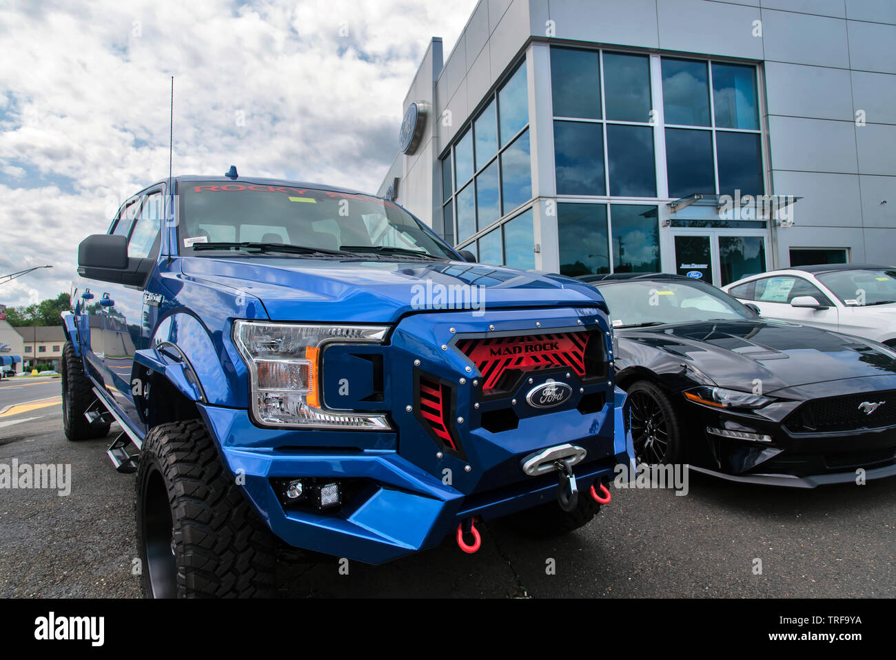 FORD MAD ROCK in front of John Kennedy Dealership , Feasterville, PA