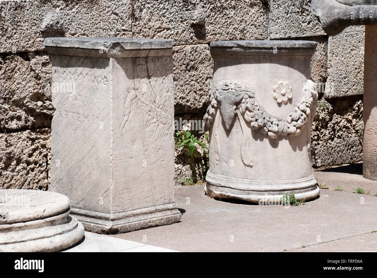 Sacrificial shrine at the Ancient Athenian Agora in Athens, Greece ...