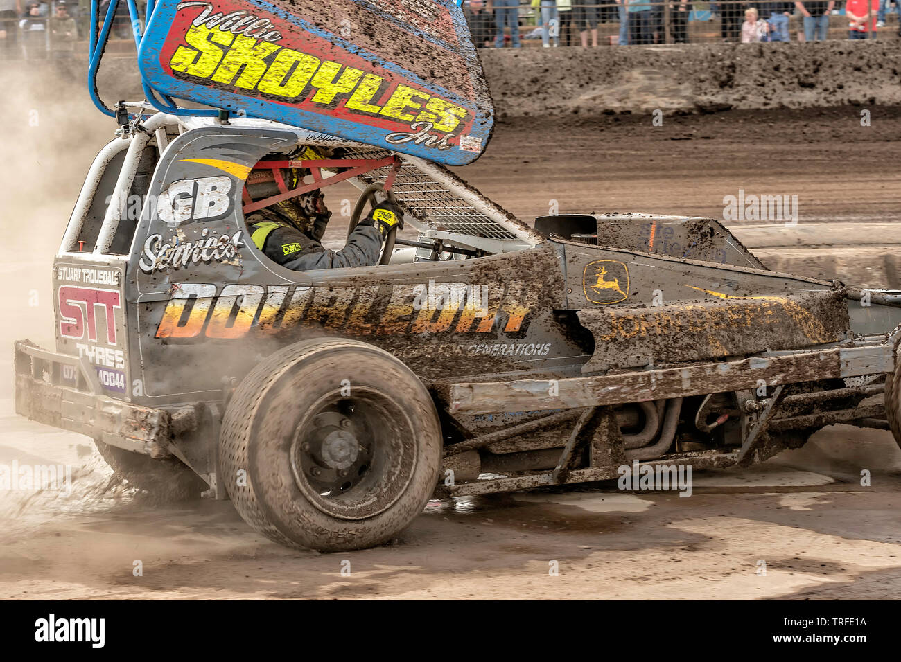 BriSCA race meeting at the Adrian Flux Arena, Kings Lynn, Norfolk, UK Stock Photo Alamy
