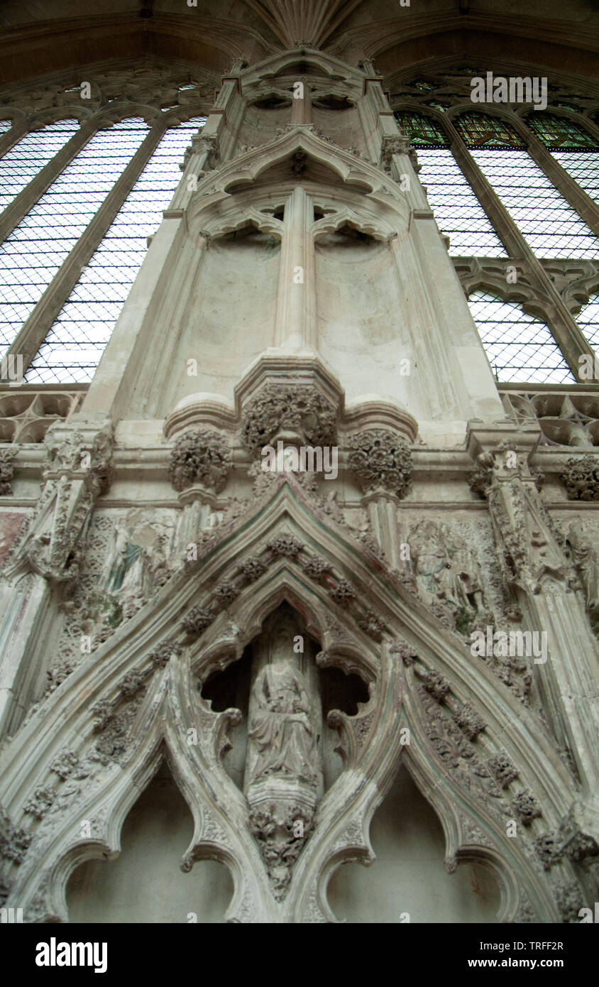 Completed in 1349 the Lady Chapel at Ely Cathedral is dedicated to the