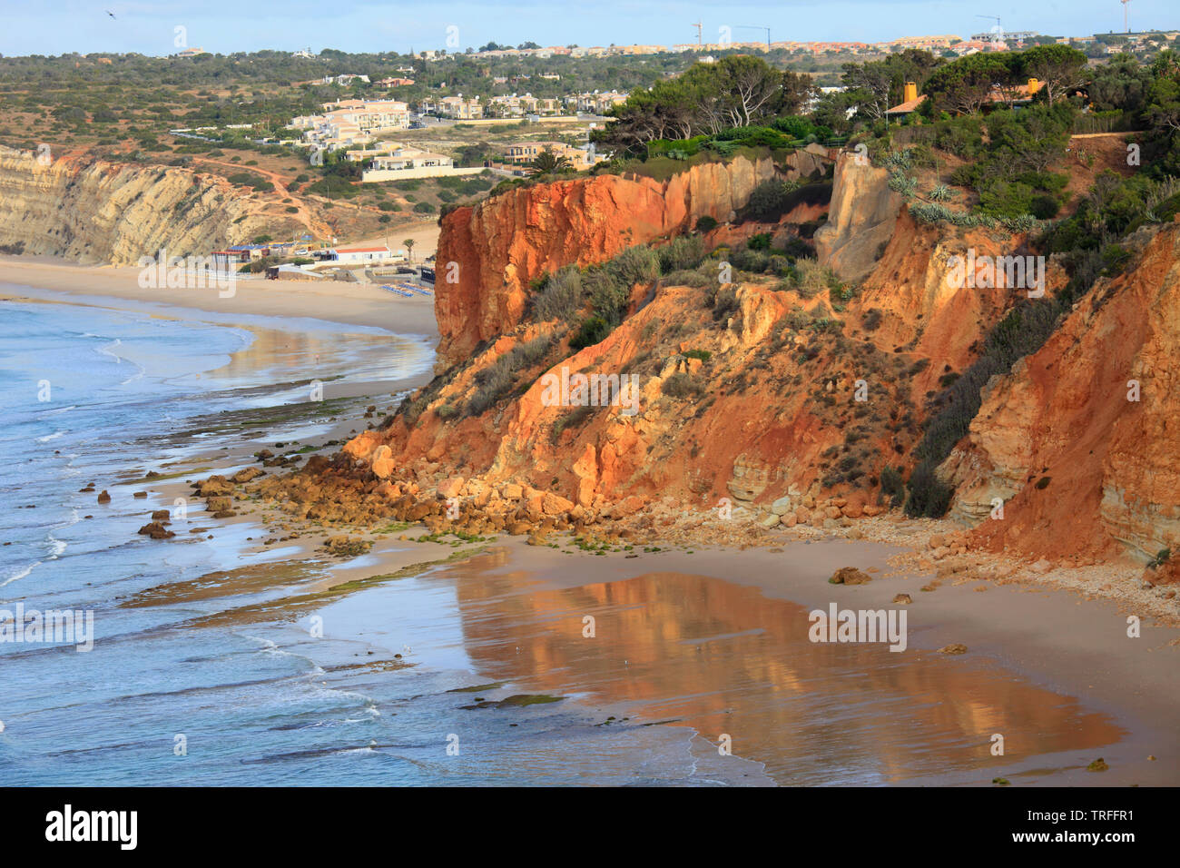 Portugal, Algarve, Lagos, Praia do Barranco do Martinho, beach Stock