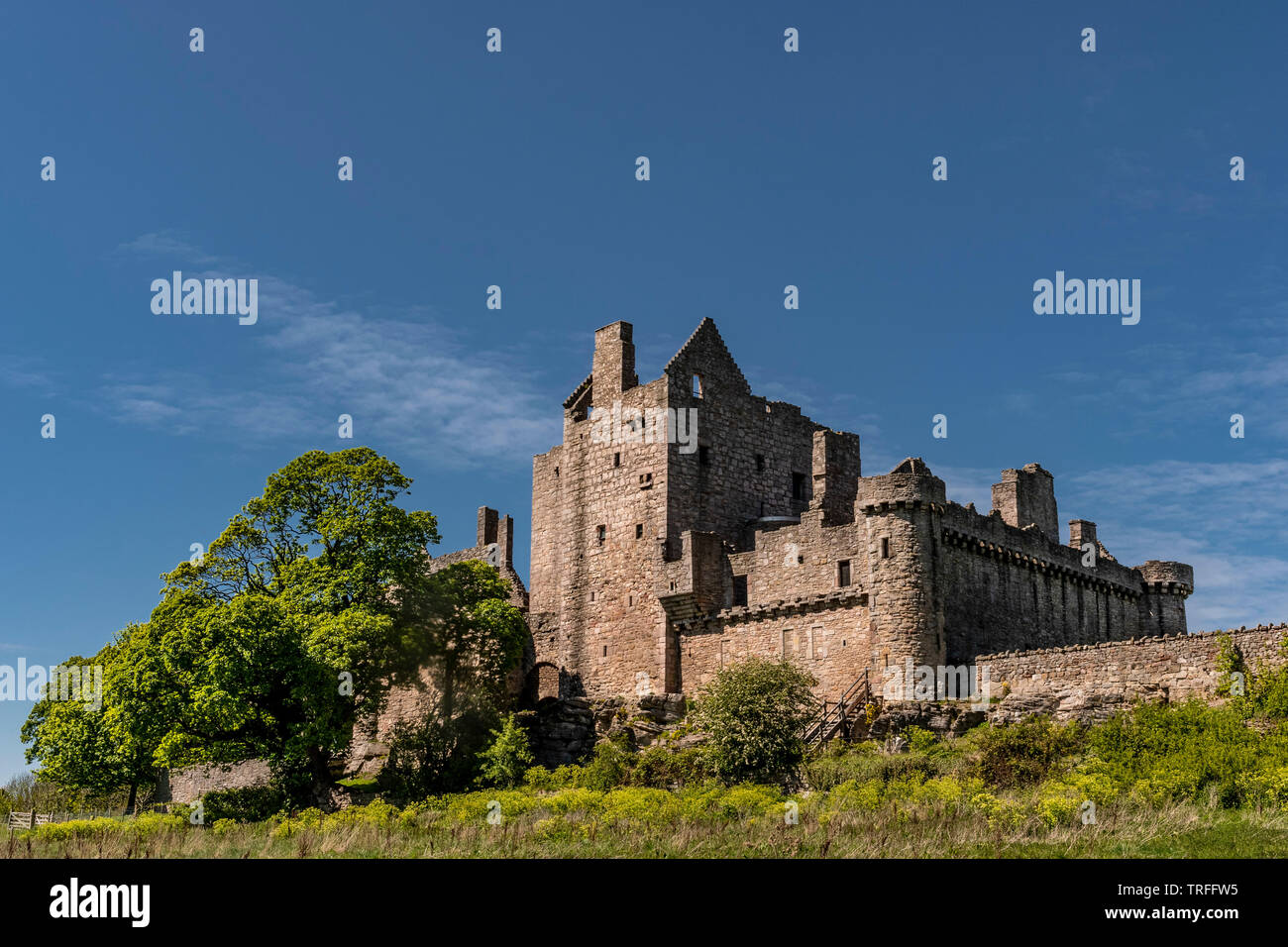 Craigmillar Castle, Edinburgh Stock Photo