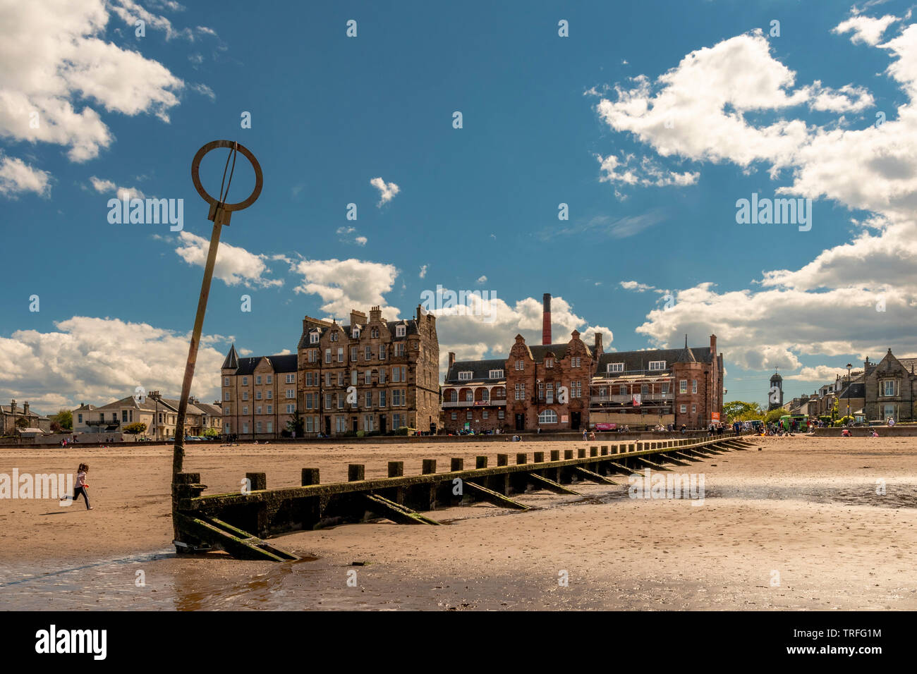 Portobello Beach Stock Photo Alamy