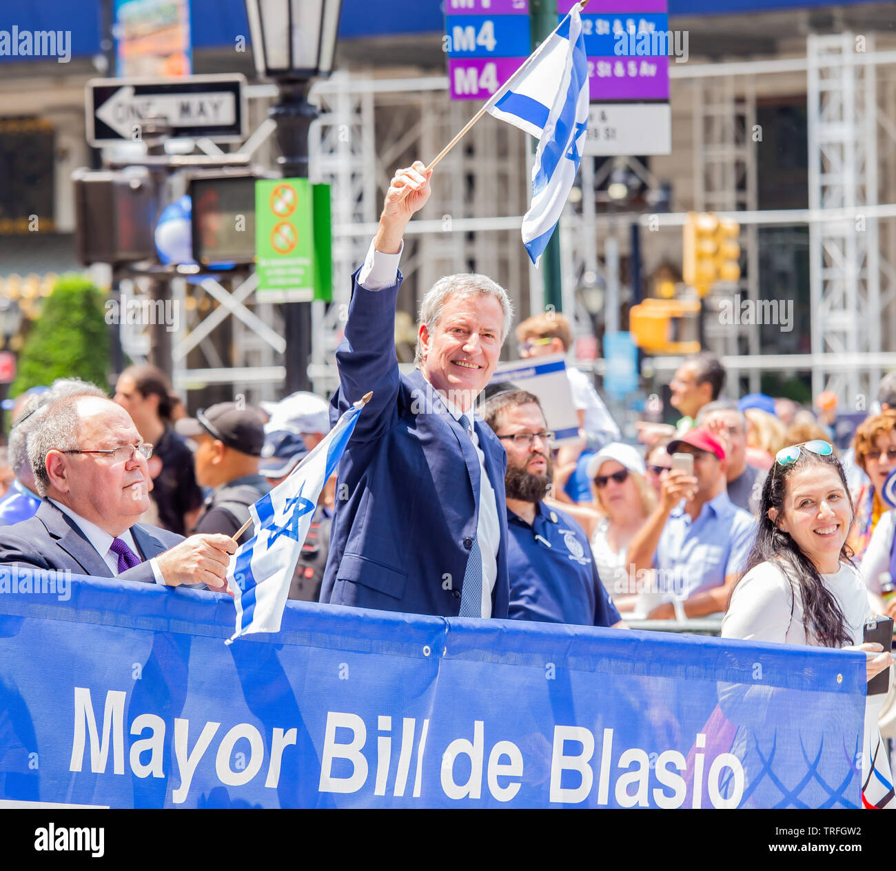 Manhattan, New York, June 2, 2019 55th Annual Celebrate Israel Parade