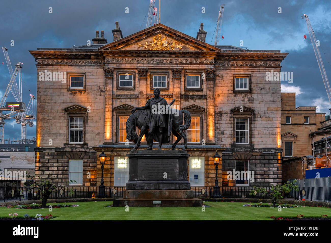 Royal Bank of Scotland building St Andrews Square, Edinburgh Stock Photo