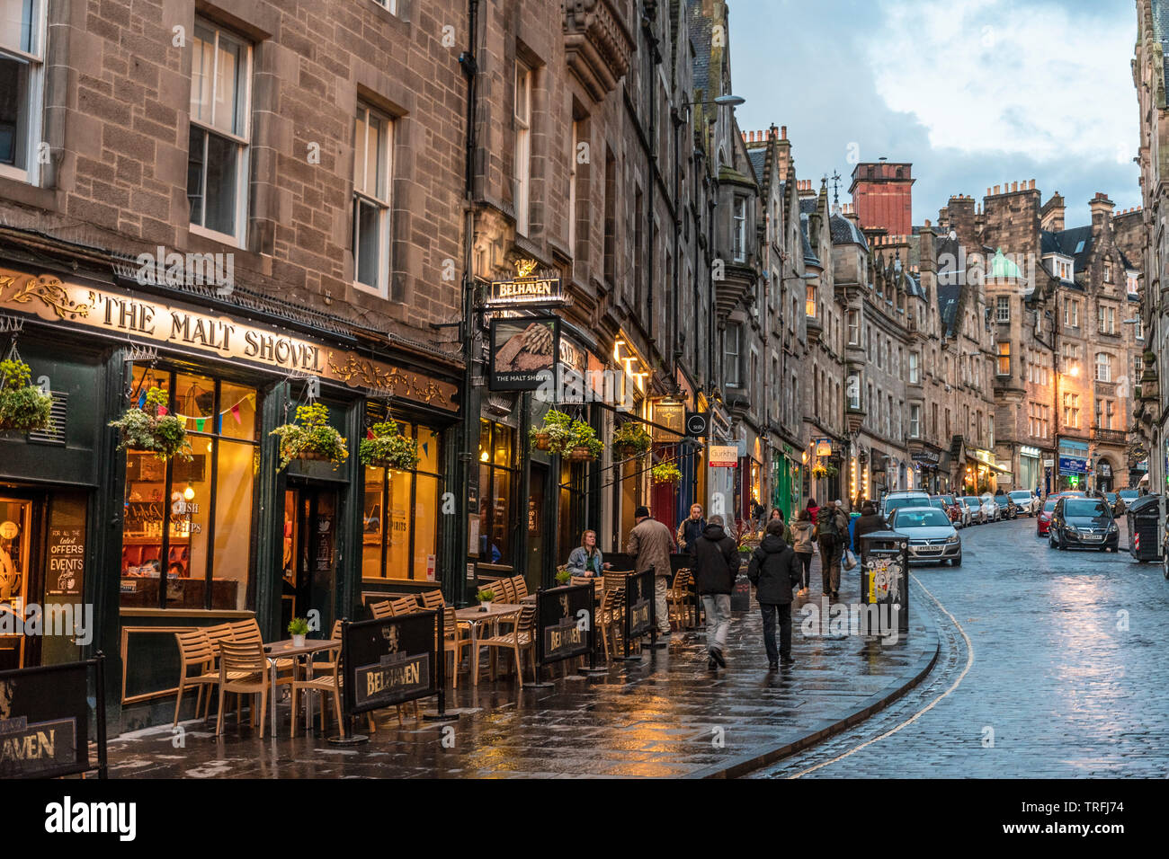 Cockburn Street, Edinburgh Stock Photo Alamy