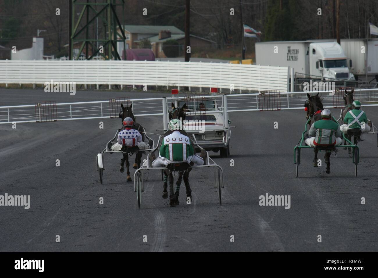 Rosecroft Raceway Stock Photo
