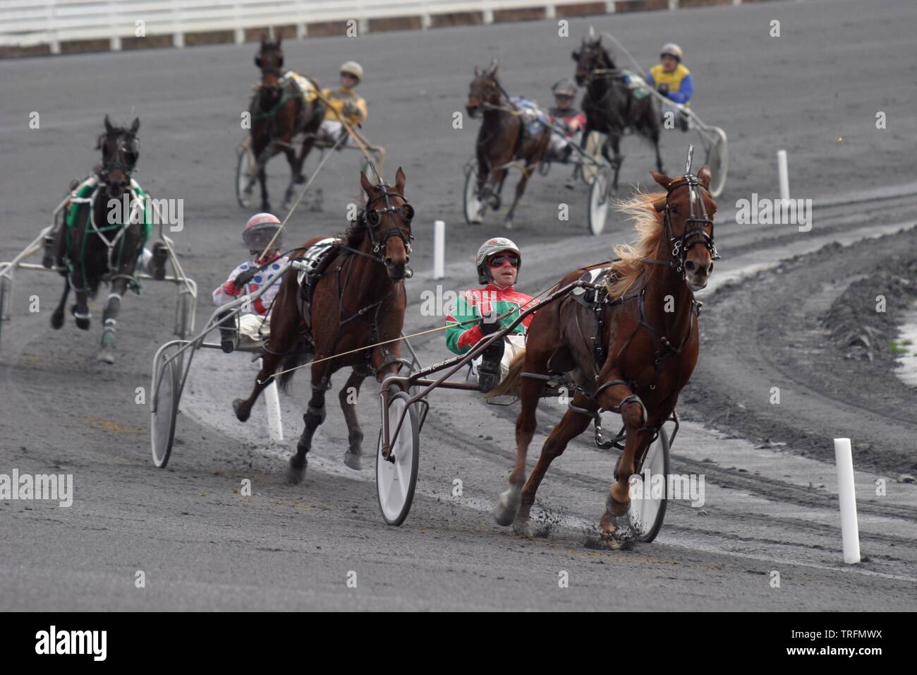 Rosecroft Raceway Stock Photo