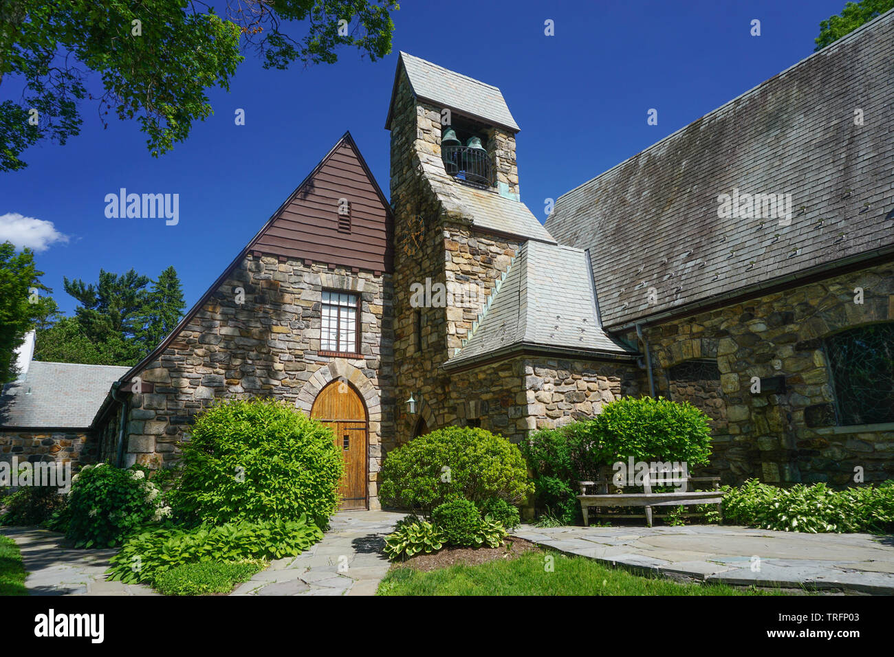 Pocantico Hills, New York, USA The landmark Union Church of Pocantico