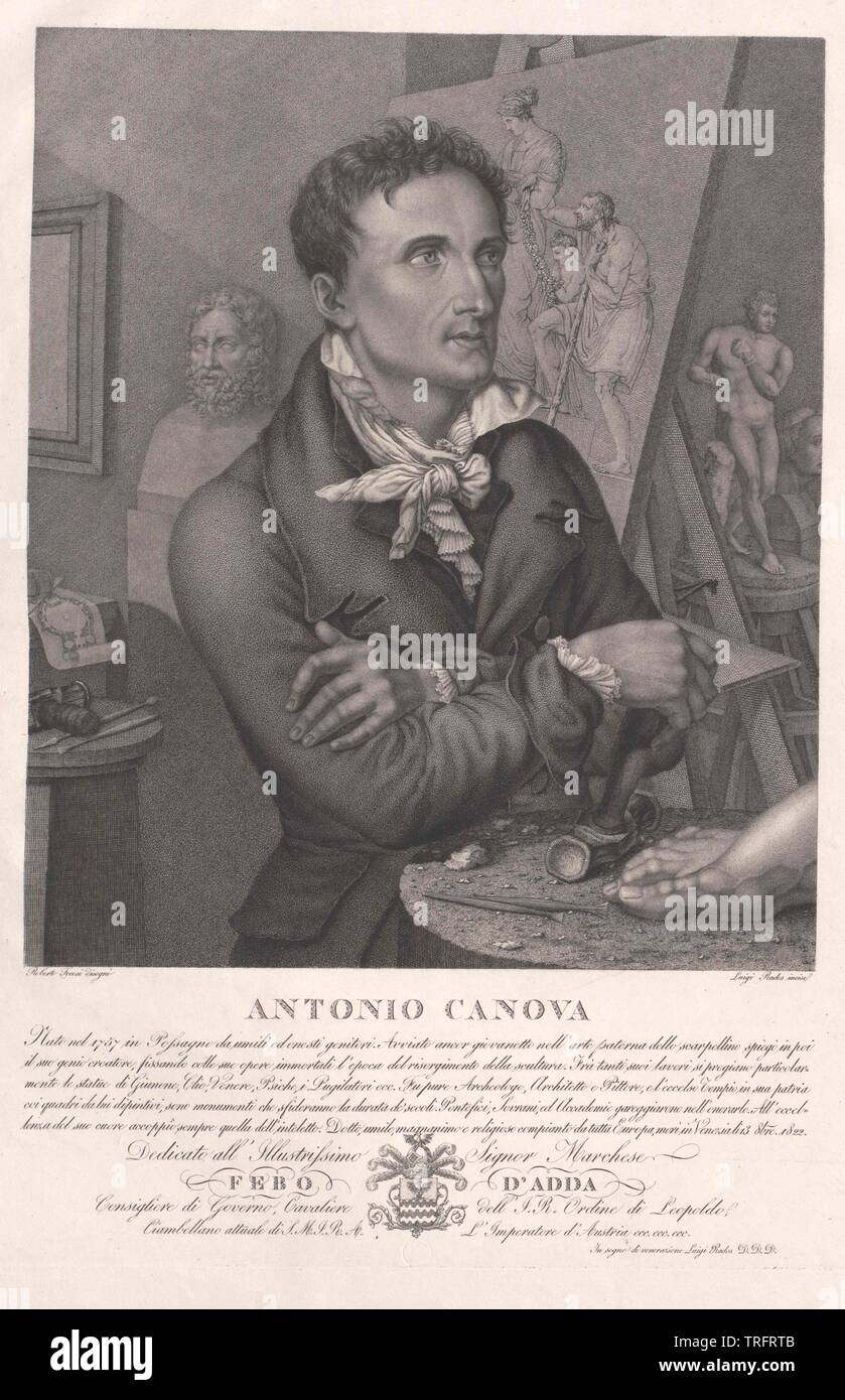 Artist Antonio Canova High Resolution Stock Photography and Images - Alamy