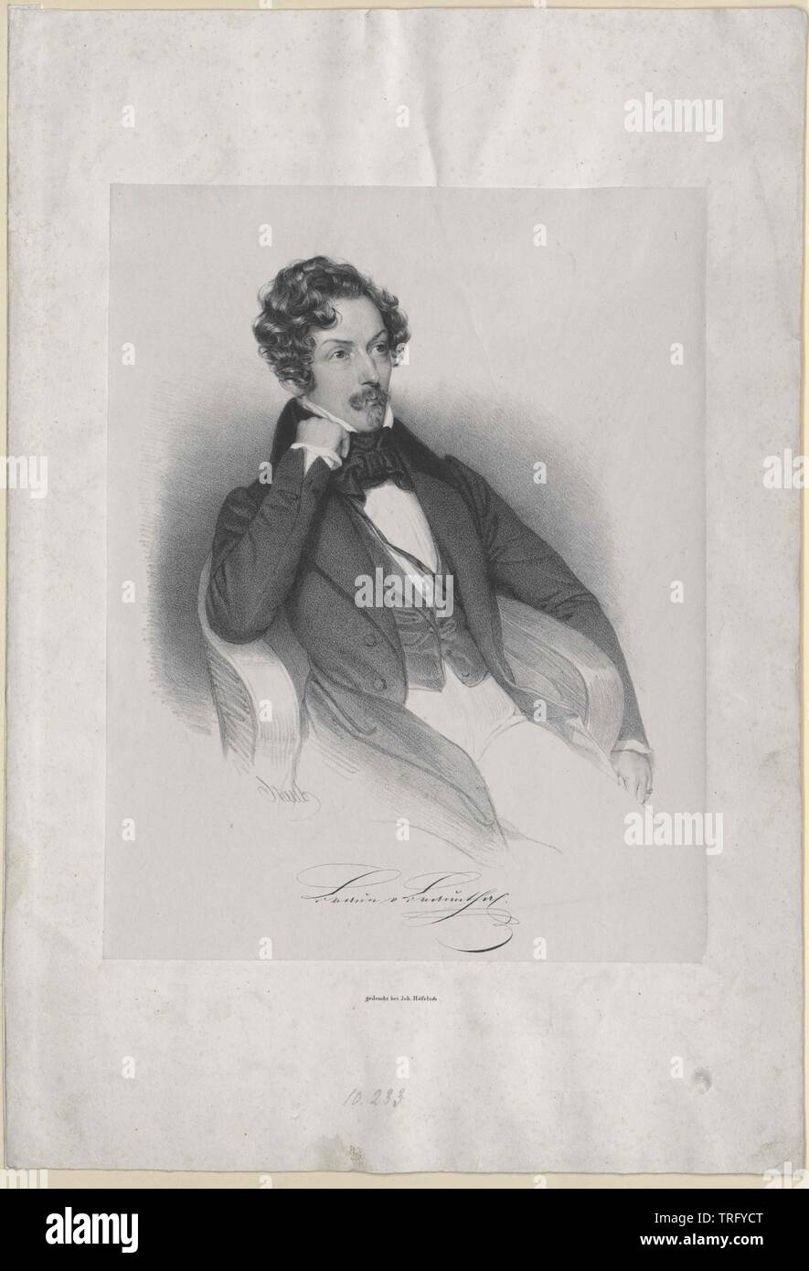 Braun-Braunthal, Karl Johann knight, Additional-Rights-Clearance-Info-Not-Available Stock Photo