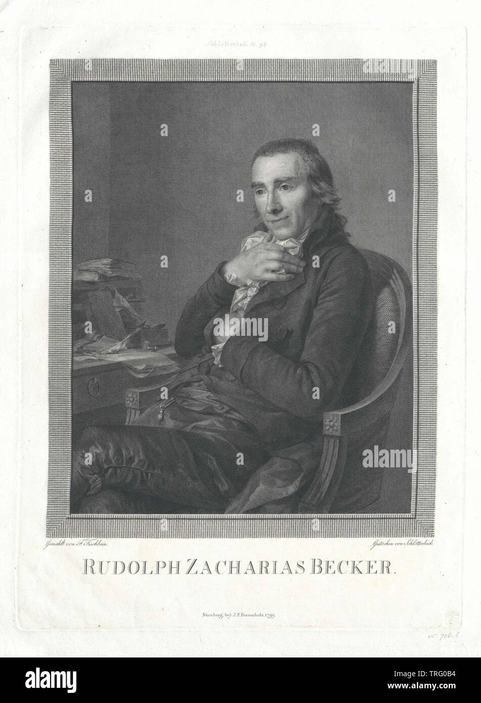 Becker, Rudolf Zachariah, Additional-Rights-Clearance-Info-Not-Available Stock Photo