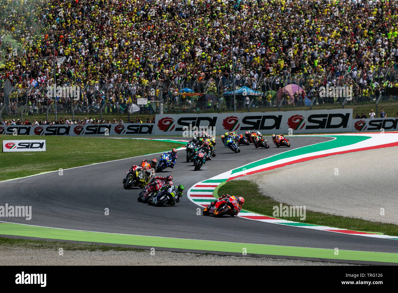 Italian MotoGP 2019 at Mugello Circuit Scarperia Italy 02/06/2019 Stock  Photo - Alamy