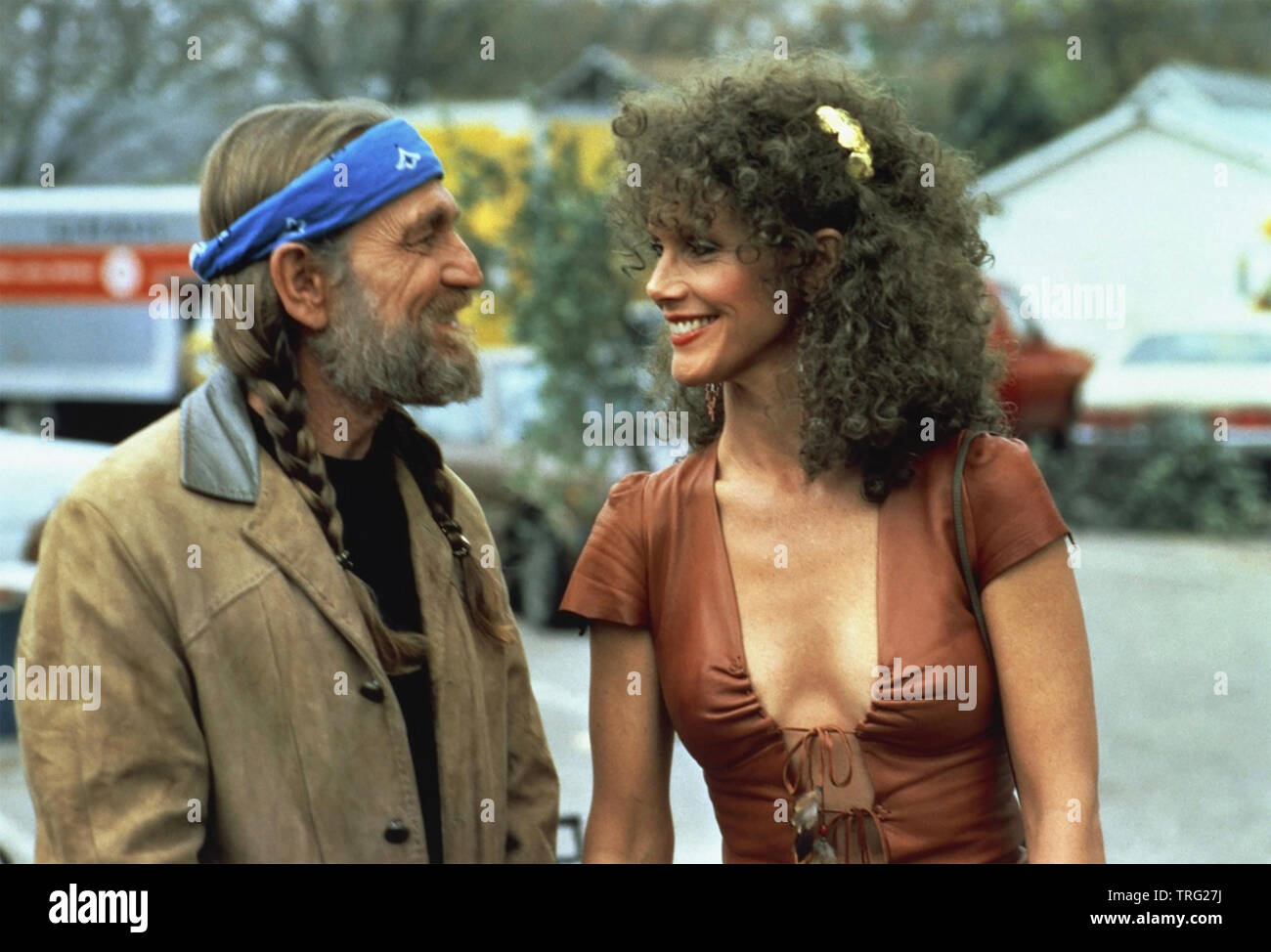 SONGWRITER 1984 TriStar Pictures film with Shannon Wilcox and Willie Nelson Stock Photo