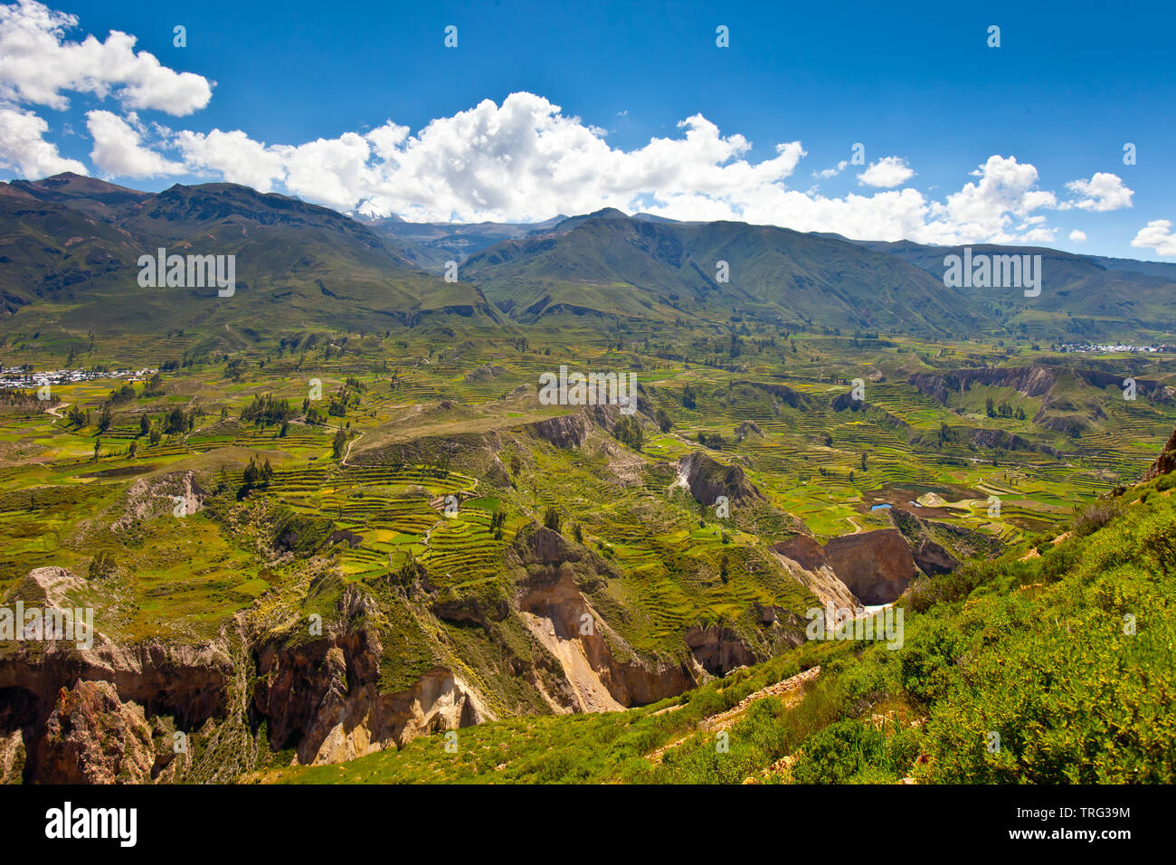 Andean mountains valley colca hi-res stock photography and images - Alamy