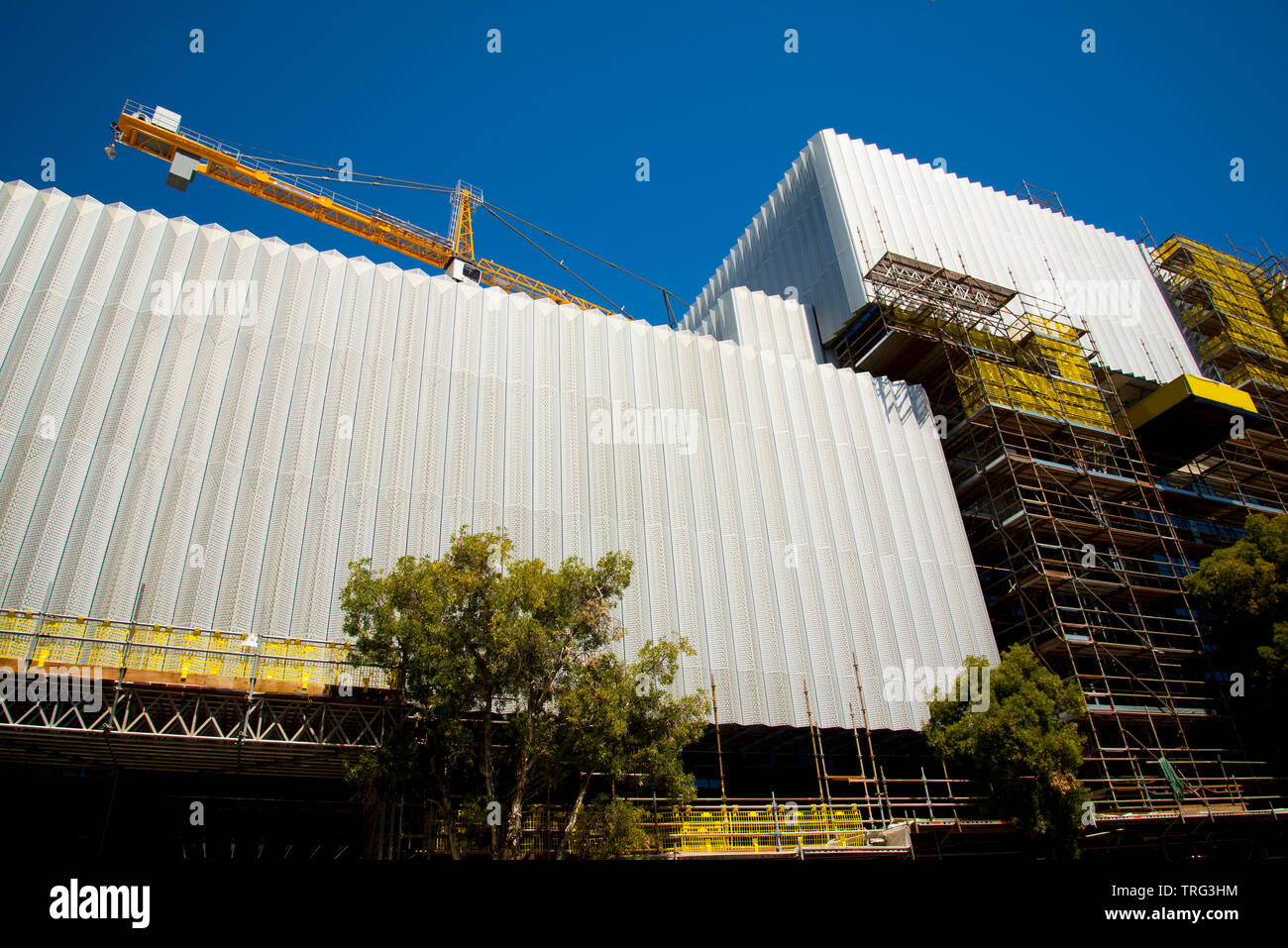 Construction of New Western Australian Museum - Perth Stock Photo