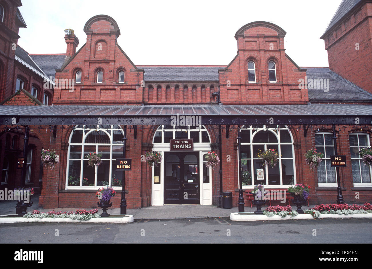 Douglas Railway Station on the Isle of Man Railway Stock Photo Alamy