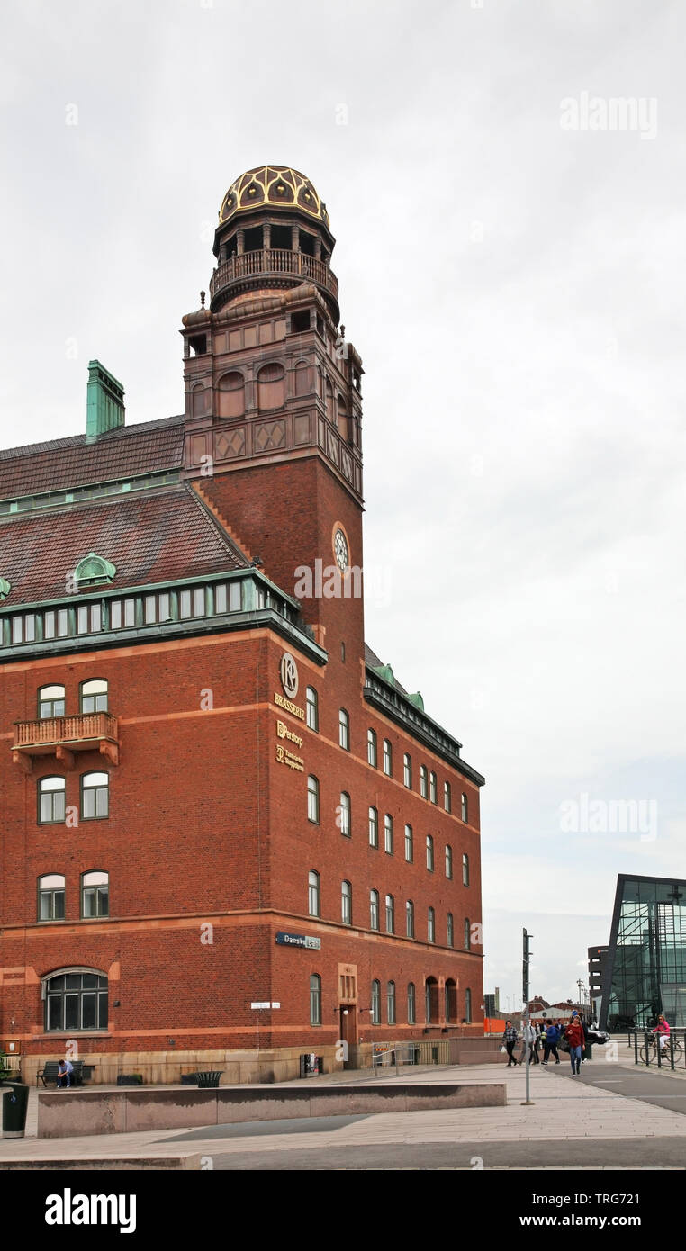 Former Central Post Office in Malmo. Sweden Stock Photo Alamy