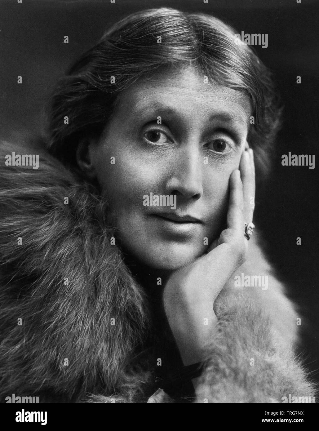 VIRGINIA WOLFF (1882-1941) English novelist Stock Photo