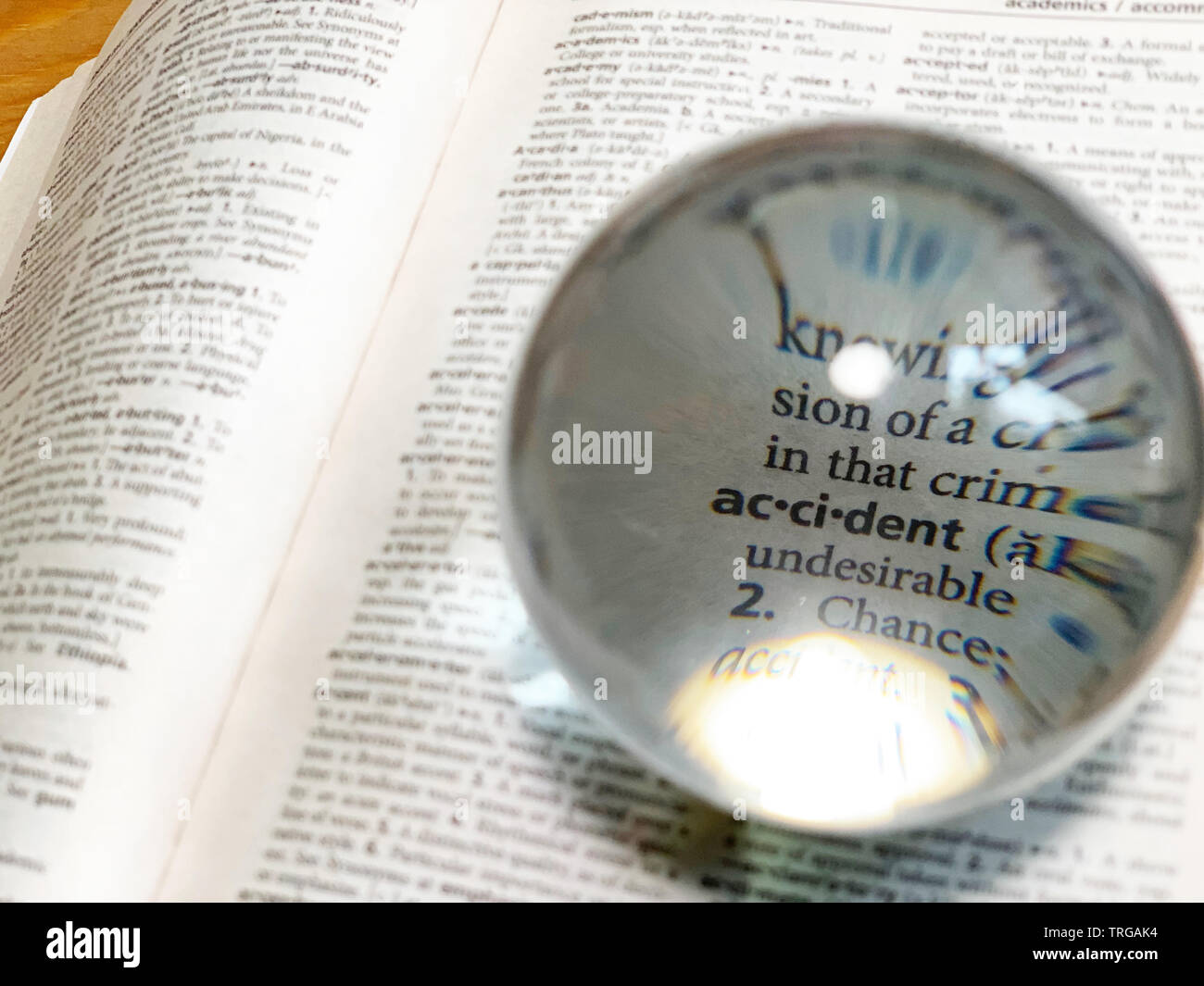 crystal-ball-on-the-dictionary-stock-photo-alamy