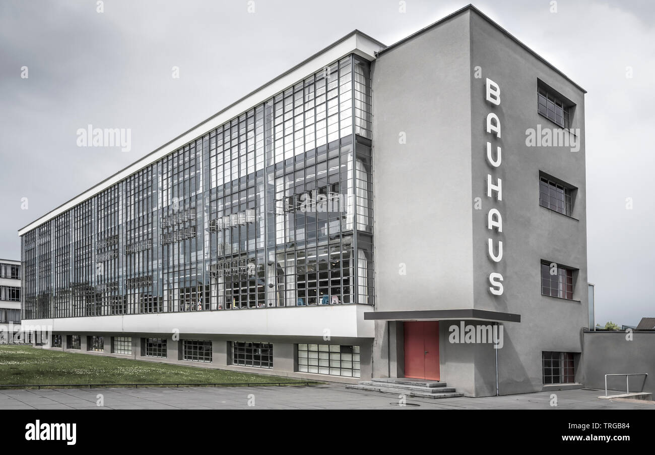 Bauhaus Dessau Stock Photo