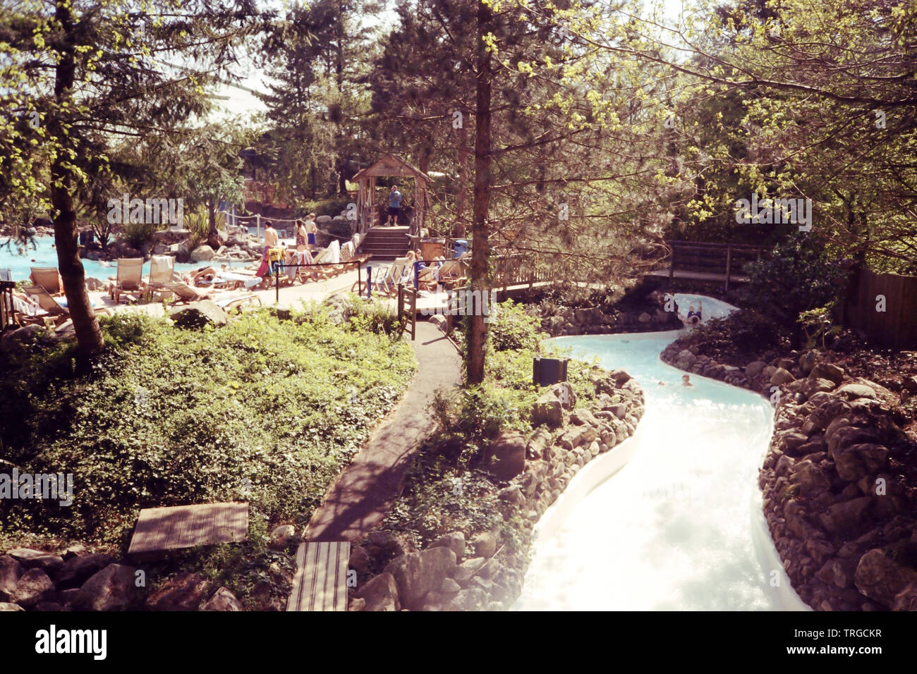 Center Parcs Longleat, Wiltshire, England, United Kingdom Stock Photo