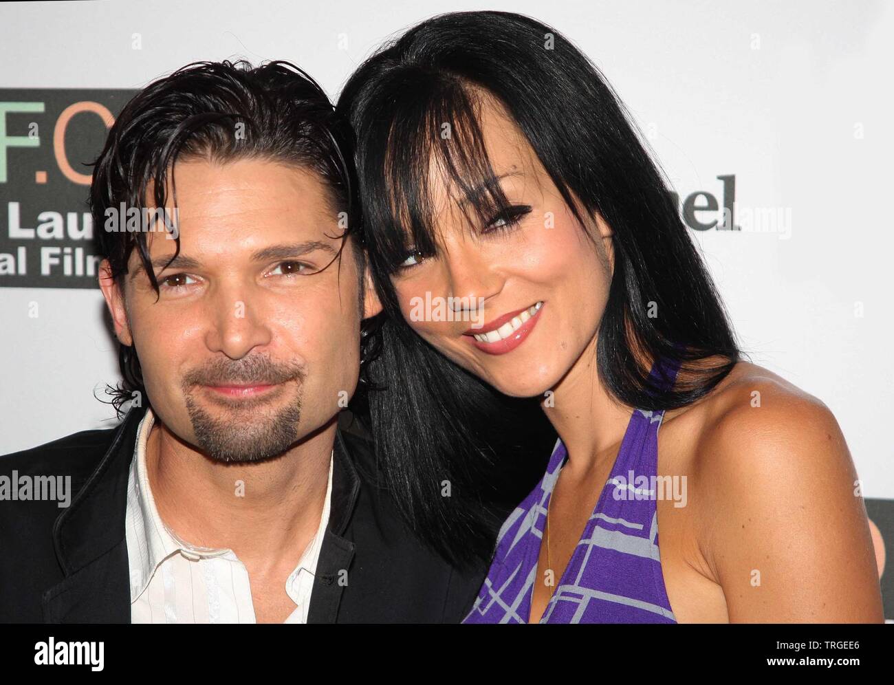 Corey feldman and wife susie feldman hi-res stock photography and images picture image