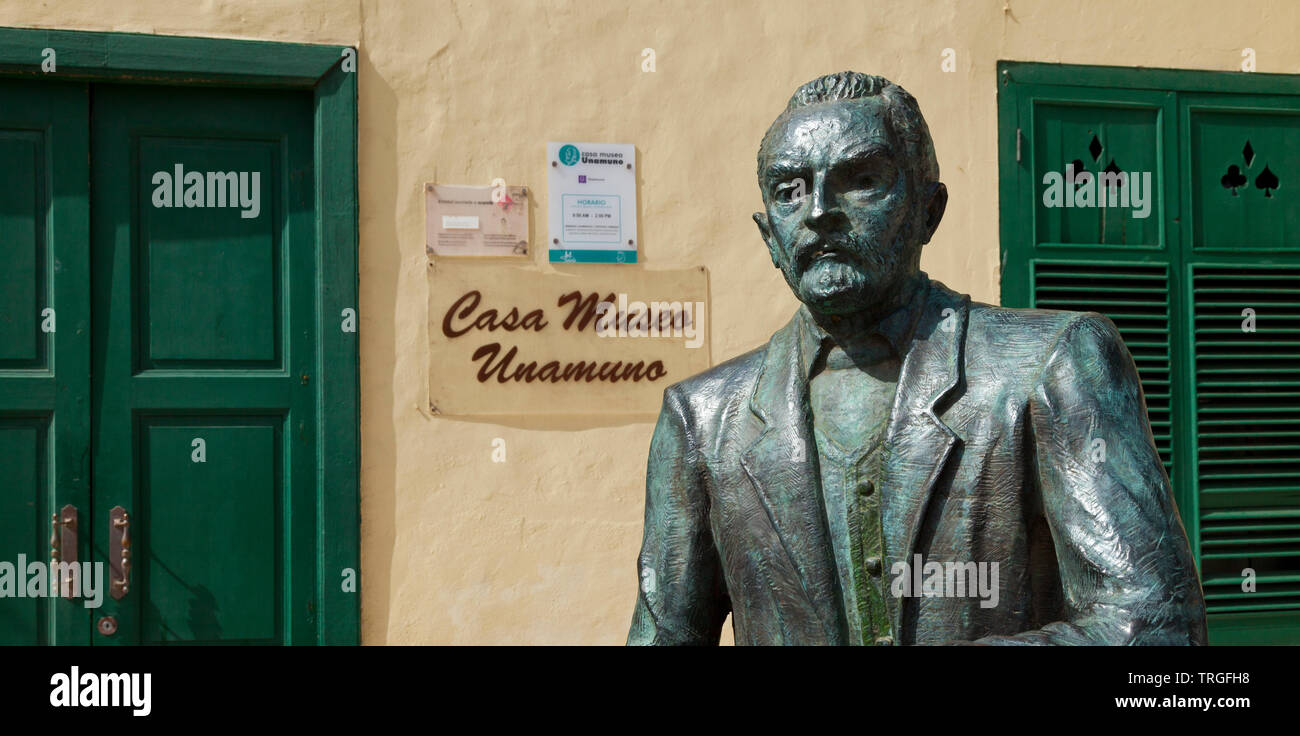 Casa Museo de Miguel de Unamuno. Puerto del Rosario. Isla Fuerteventura.  Provincia Las Palmas. Islas Canarias. España Stock Photo - Alamy