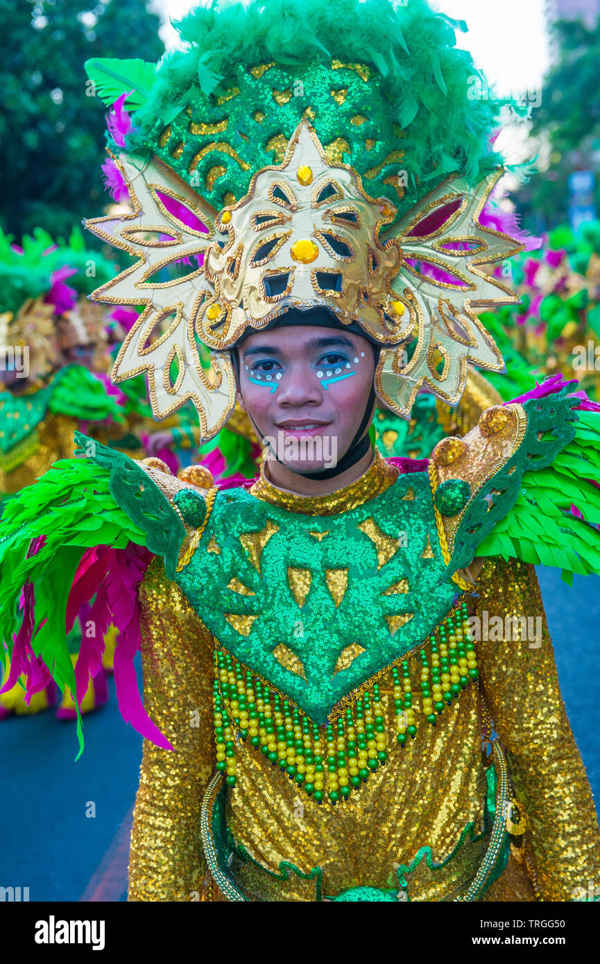 Participant in the Aliwan fiesta in Manila Philippines Stock Photo - Alamy