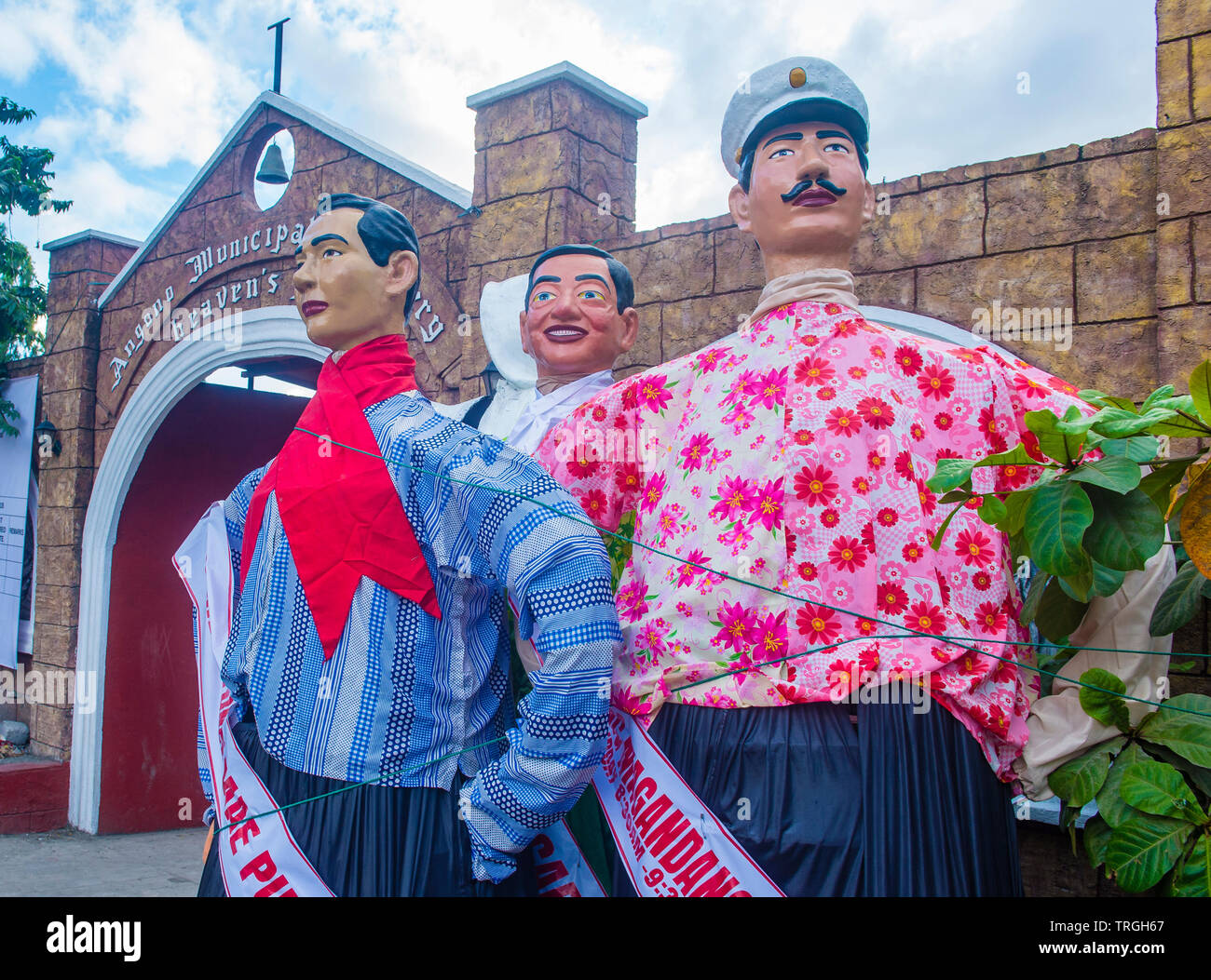 Higantes in the Higantes festival in Angono Philippines Stock Photo Alamy