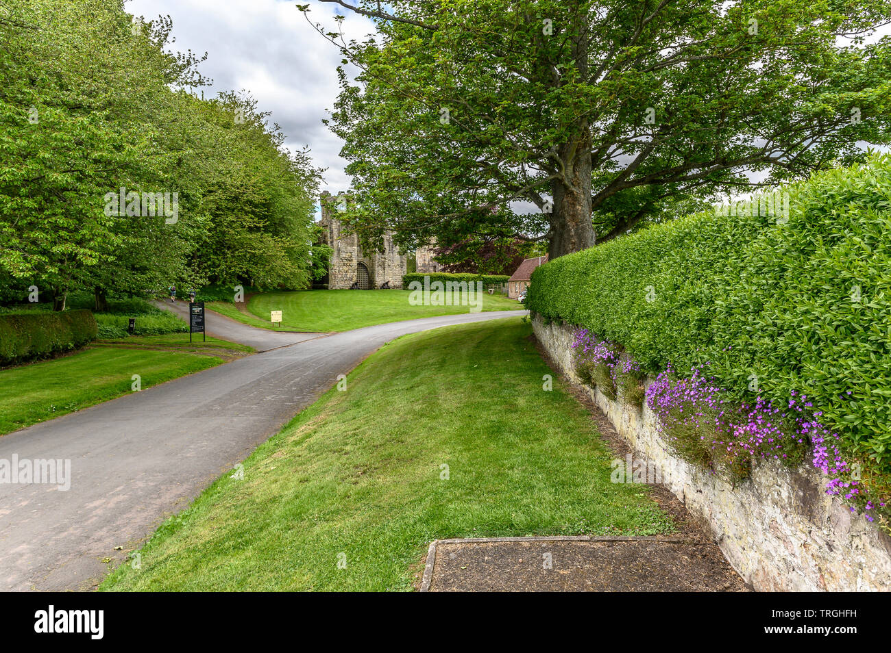 Etal Village, Etal, Northumberland, UK Stock Photo Alamy