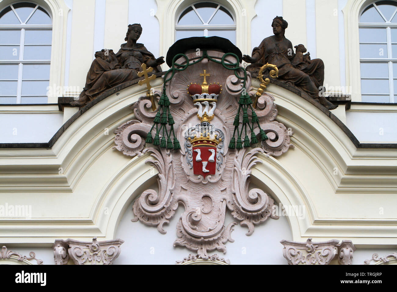 Crown. Symbol. Prague. Czech Republic. Stock Photo