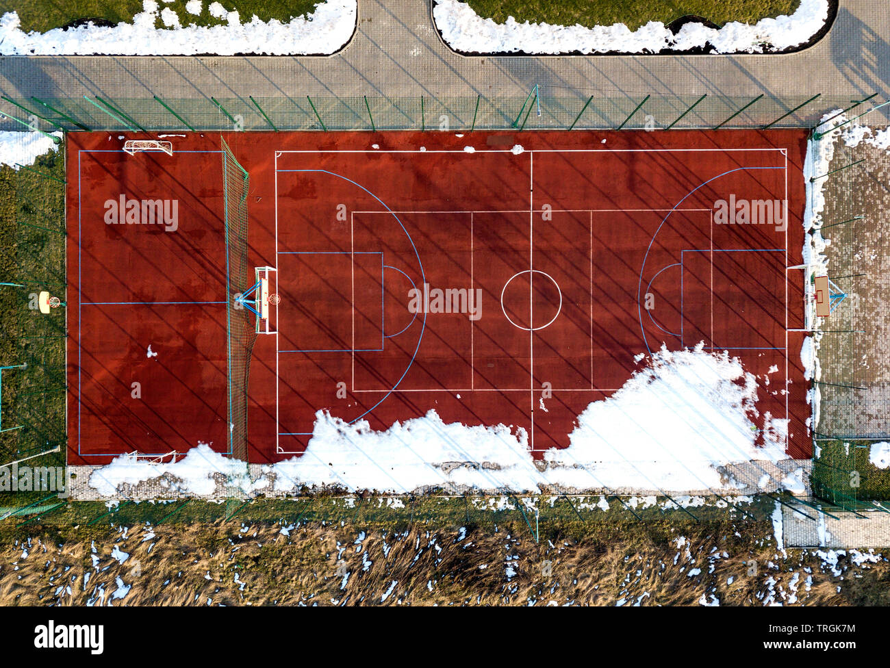 Volleyball court aerial hires stock photography and images Alamy