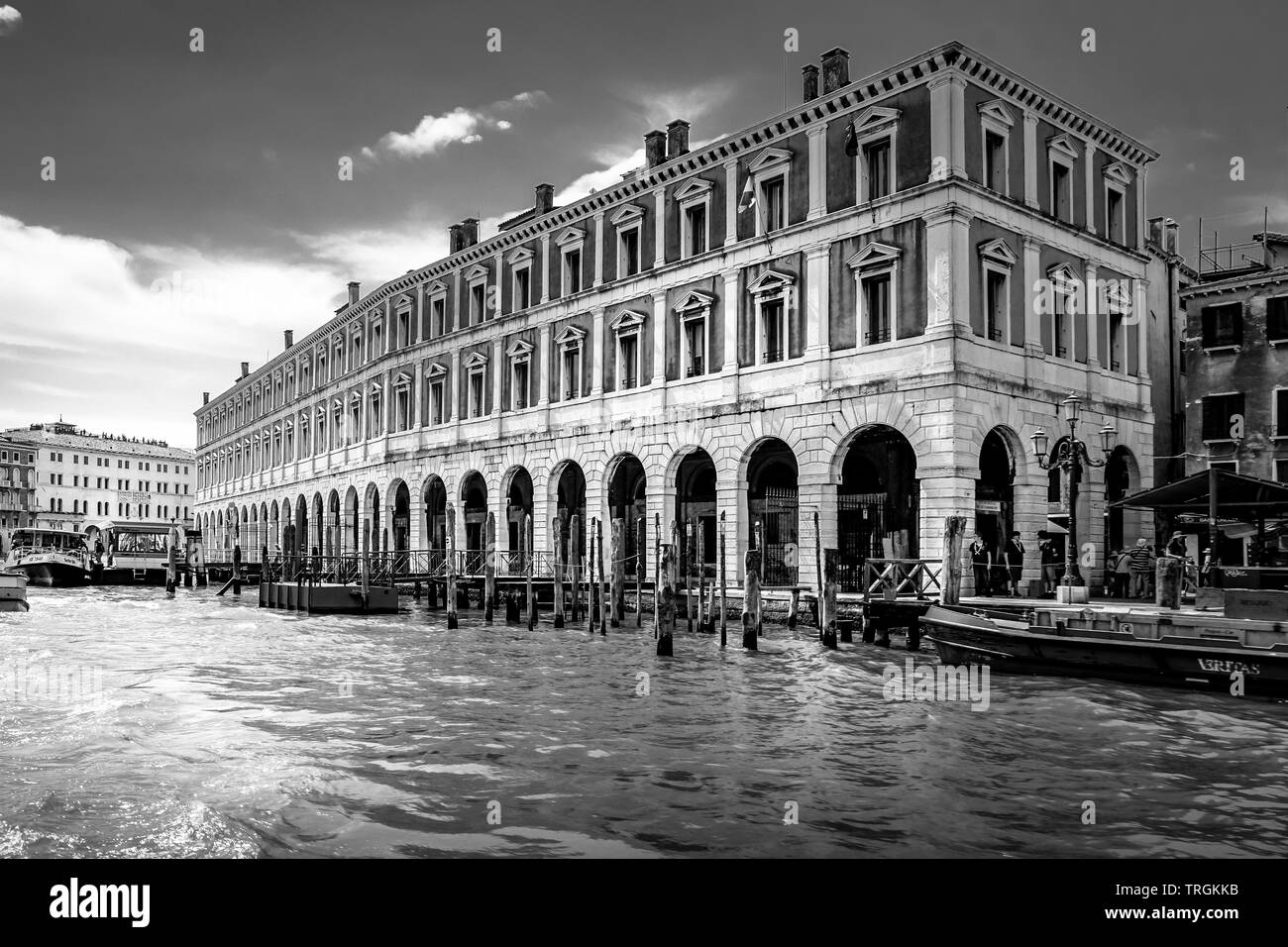 Palazzo dei Camerlenghi, Venice, Italy Stock Photo