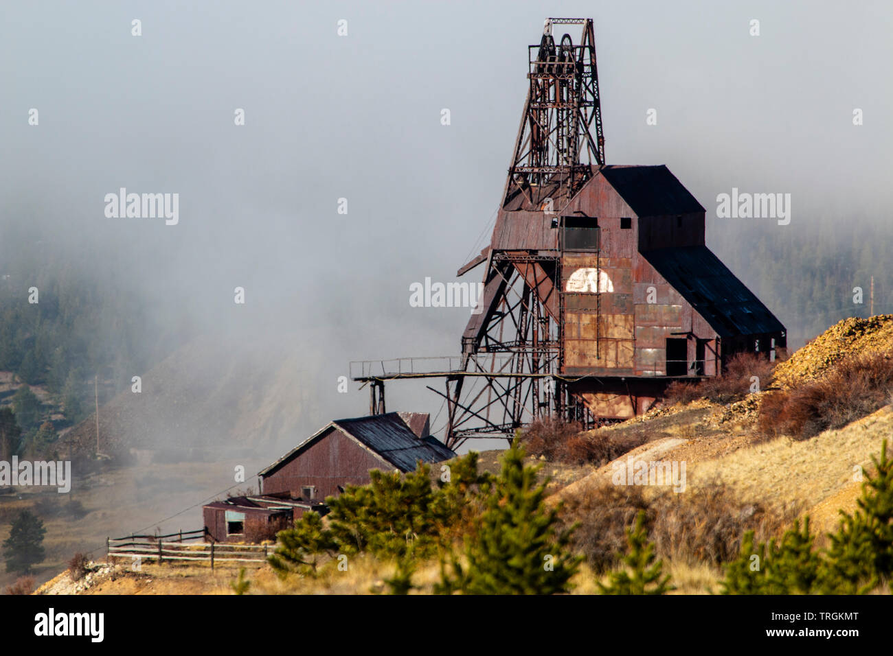 Gold Mining Town Colorado Stock Photos Gold Mining Town Colorado