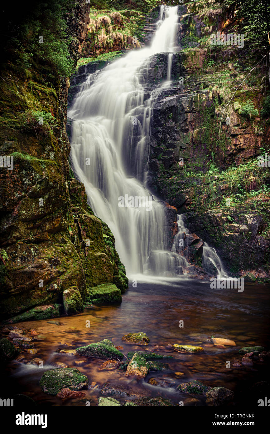 Kamienczyk waterfall hi-res stock photography and images - Alamy