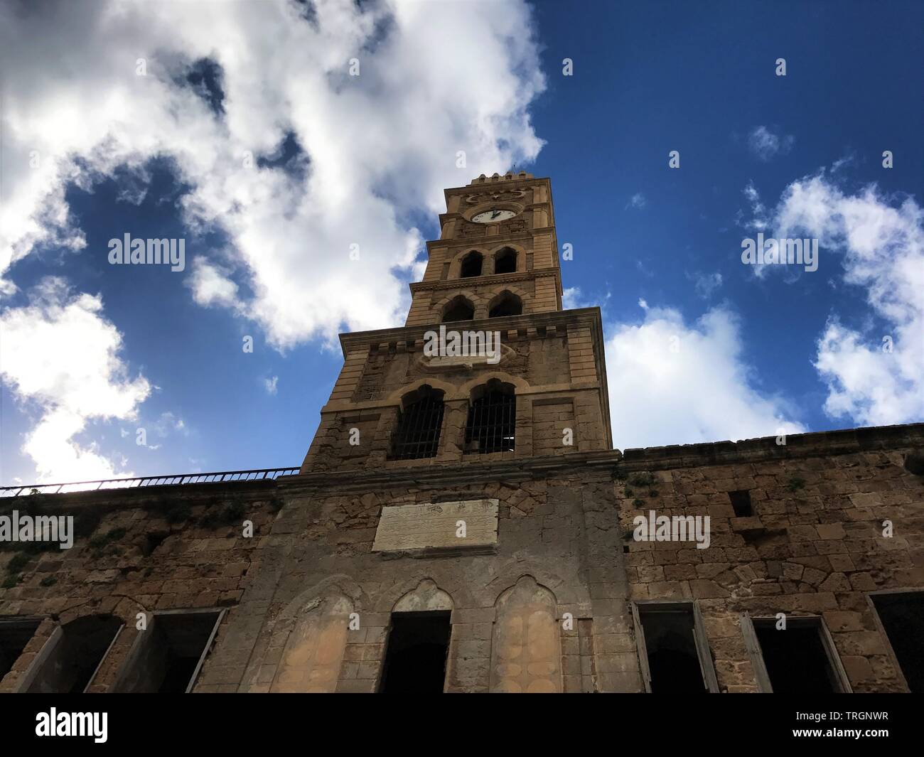 Clock tower in old city hi-res stock photography and images - Alamy
