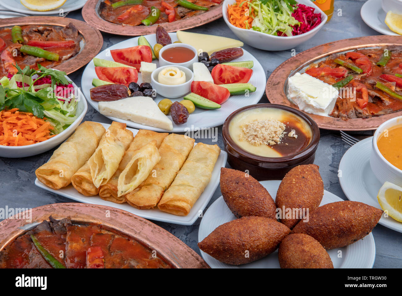 Turkish cuisine; It's also Ramadan 'Iftar'.The meal eaten by ...