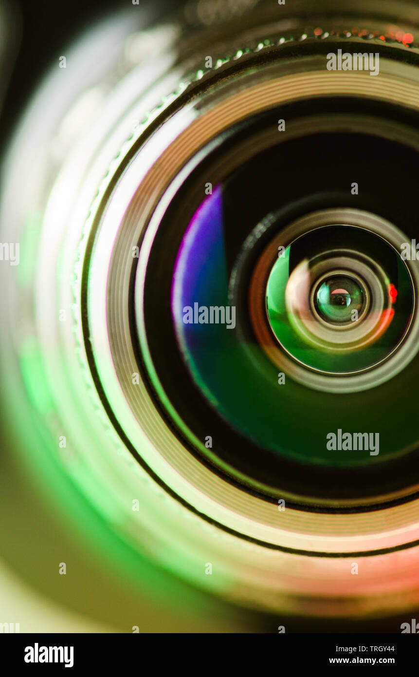 Camera lens reflection rainbow hires stock photography and images Alamy